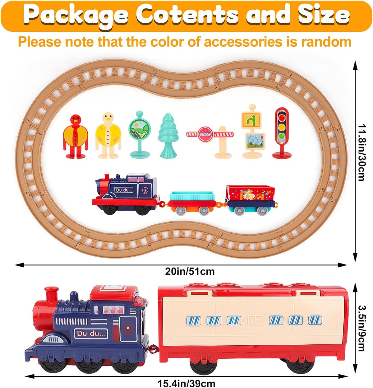 DIY Electric Inertial Storage Railway Train Track Set