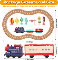 DIY Electric Inertial Storage Railway Train Track Set
