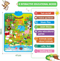 Electronic Talking Poster Alphabet Learning Wall Chart