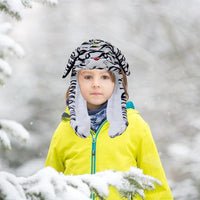 Premium Kids Tiger Ear Flapping Cap