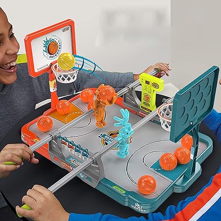 2 Players Basket Ball Finger Shooting Table Top Game