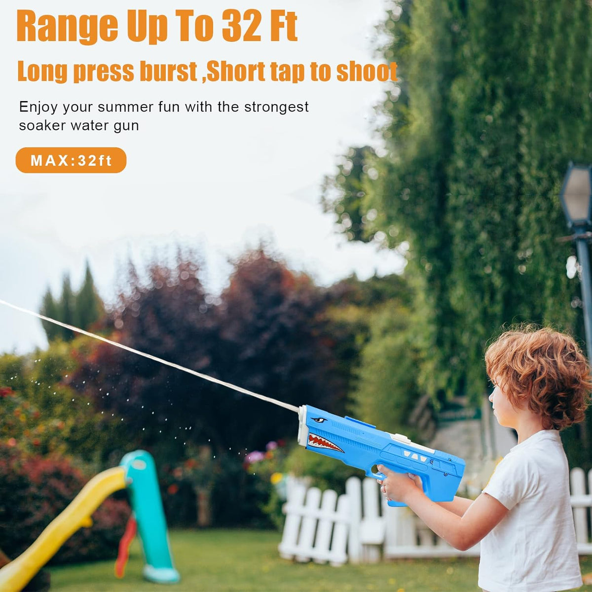 Electric Shark Water Shooting Gun