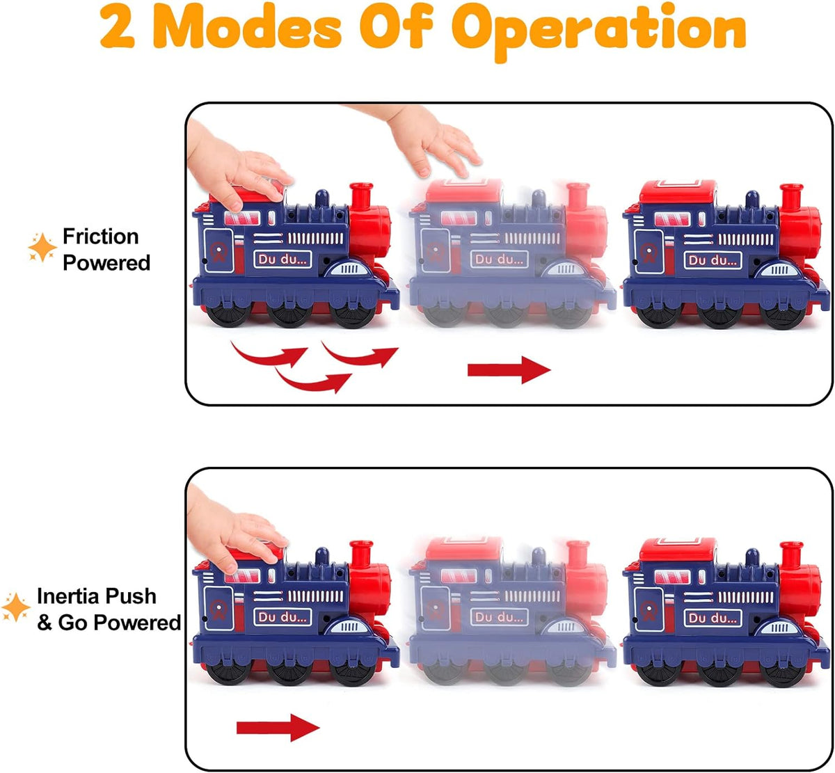 DIY Electric Inertial Storage Railway Train Track Set