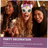 Children's Unicorn Frame Sunglasses - 1Pc