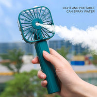 3 In 1 Mini Spray Fan With USB Cable