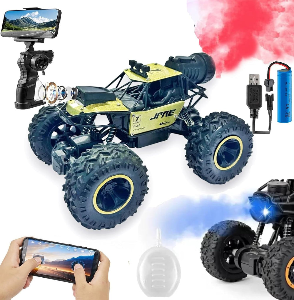 2.4GHz RC Alloy Moka Rock Crawler With Camera