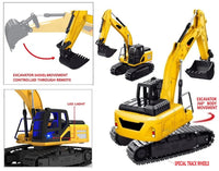 2.4G Remote Control Excavator With Lights