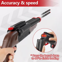 Manual Classic Double-Barrel Soft Bullet Shooting Gun