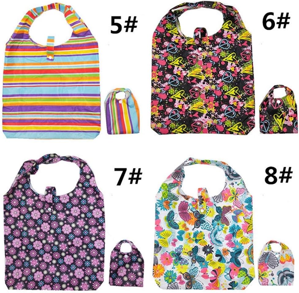 2in1 Premium Foldable Printed Tote Bag - Assortment
