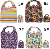 2in1 Premium Foldable Printed Tote Bag - Assortment