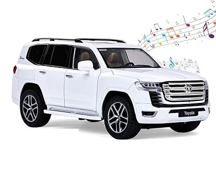 1:24 Diecast Toyota Land Cruiser SUV Model With Key