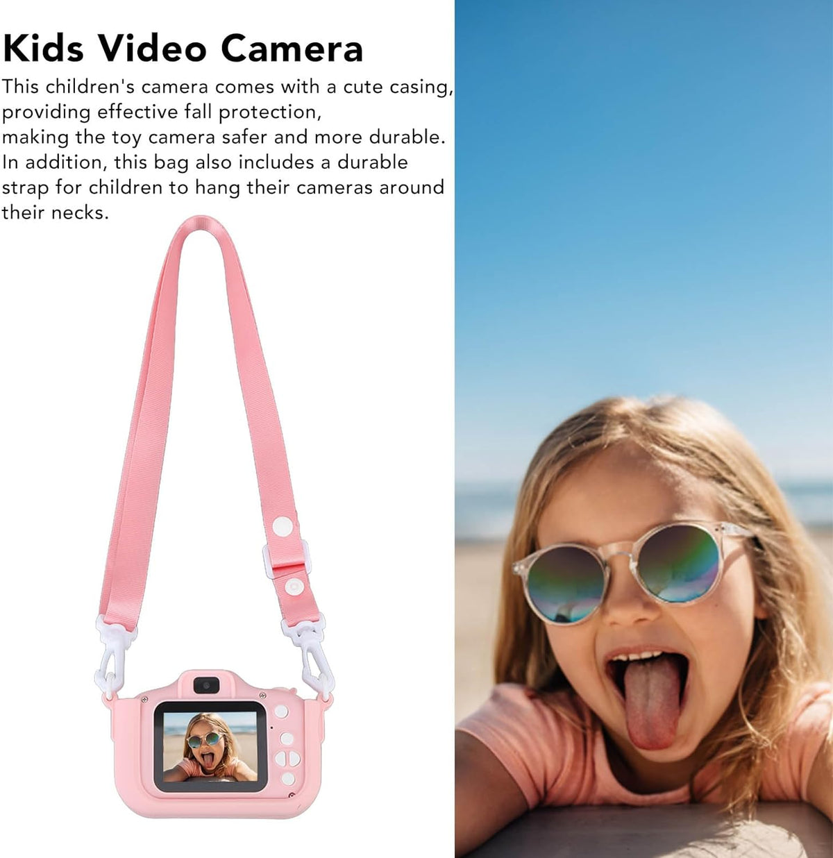 Kids Unicorn Silicon Shell Digital Camera
