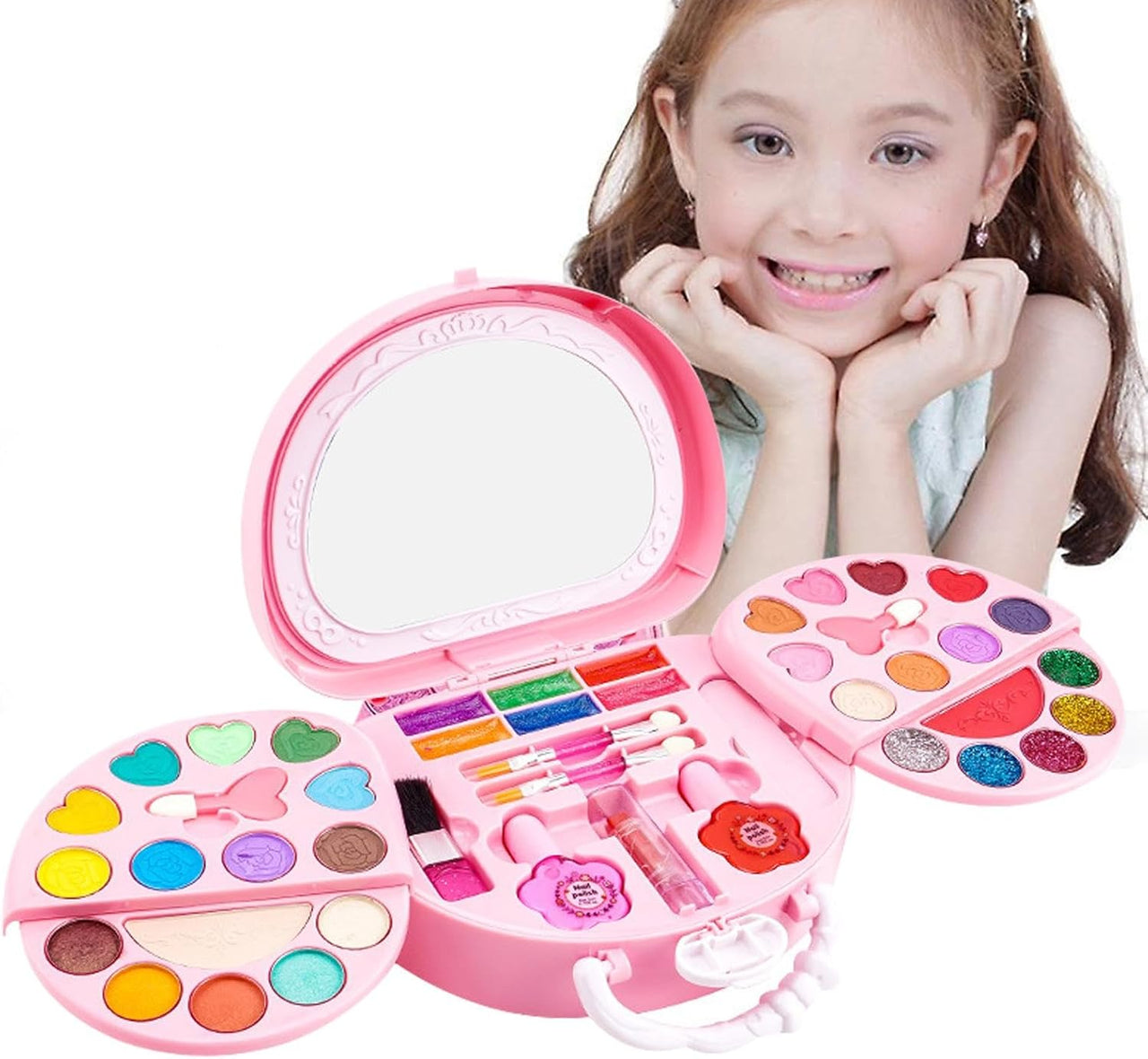 46Pcs Mini Realistic Girls Beauty Handbag