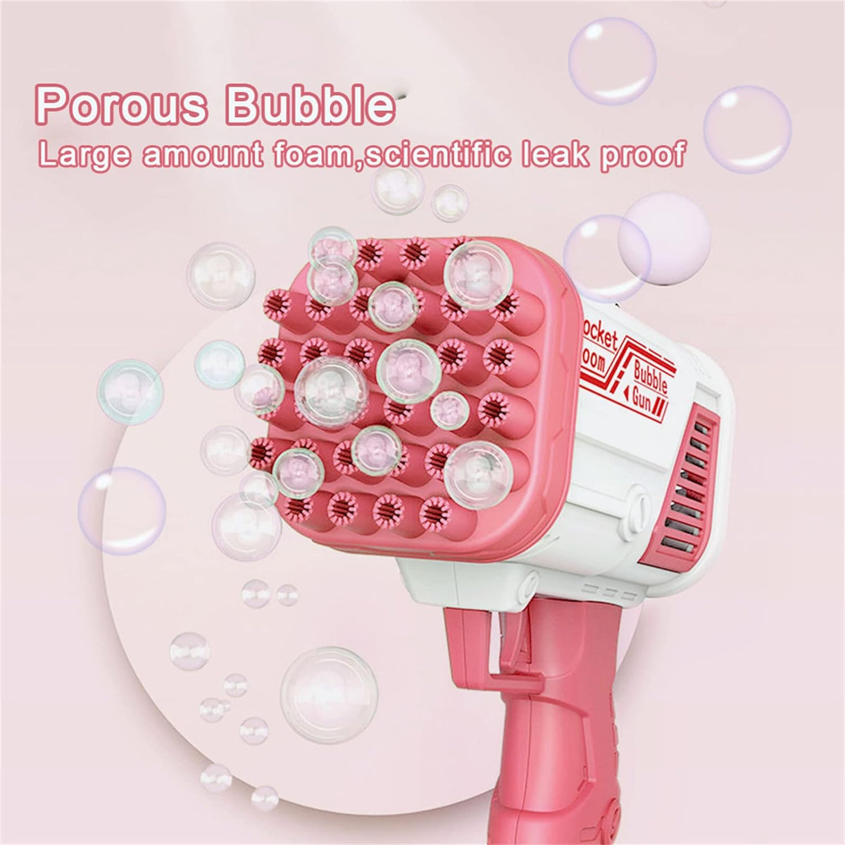 32 Hole Rocket Boom Bubble Gun