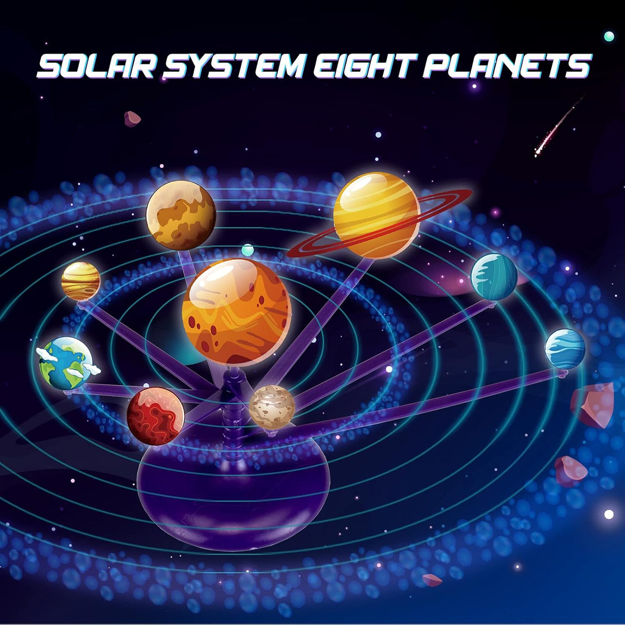 DIY Solar System Model Kit With Projection Function