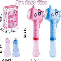 Dream Unicorn Bubble Stick With Light Music