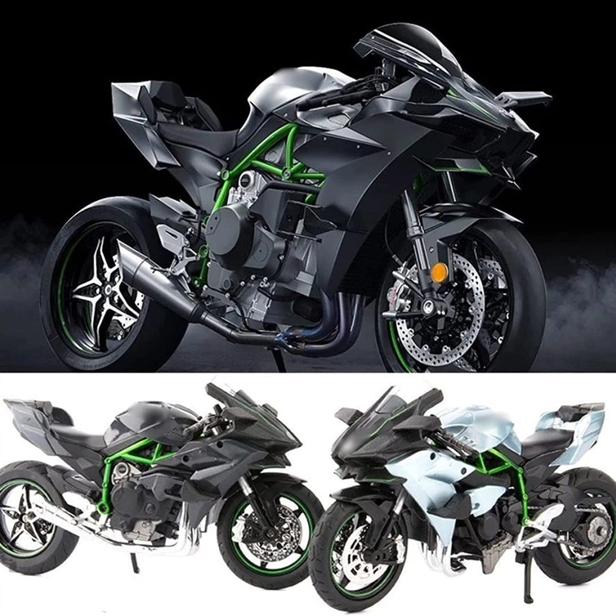 1:12 Diecast Metal Kawasaki Ninja H2R