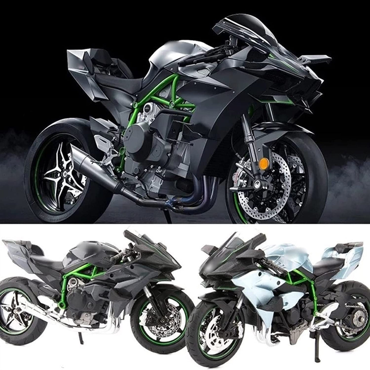 1:12 Diecast Metal Kawasaki Ninja H2R