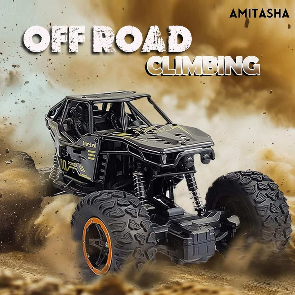 2.4GHz RC Alloy Moka Rock Crawler With Camera