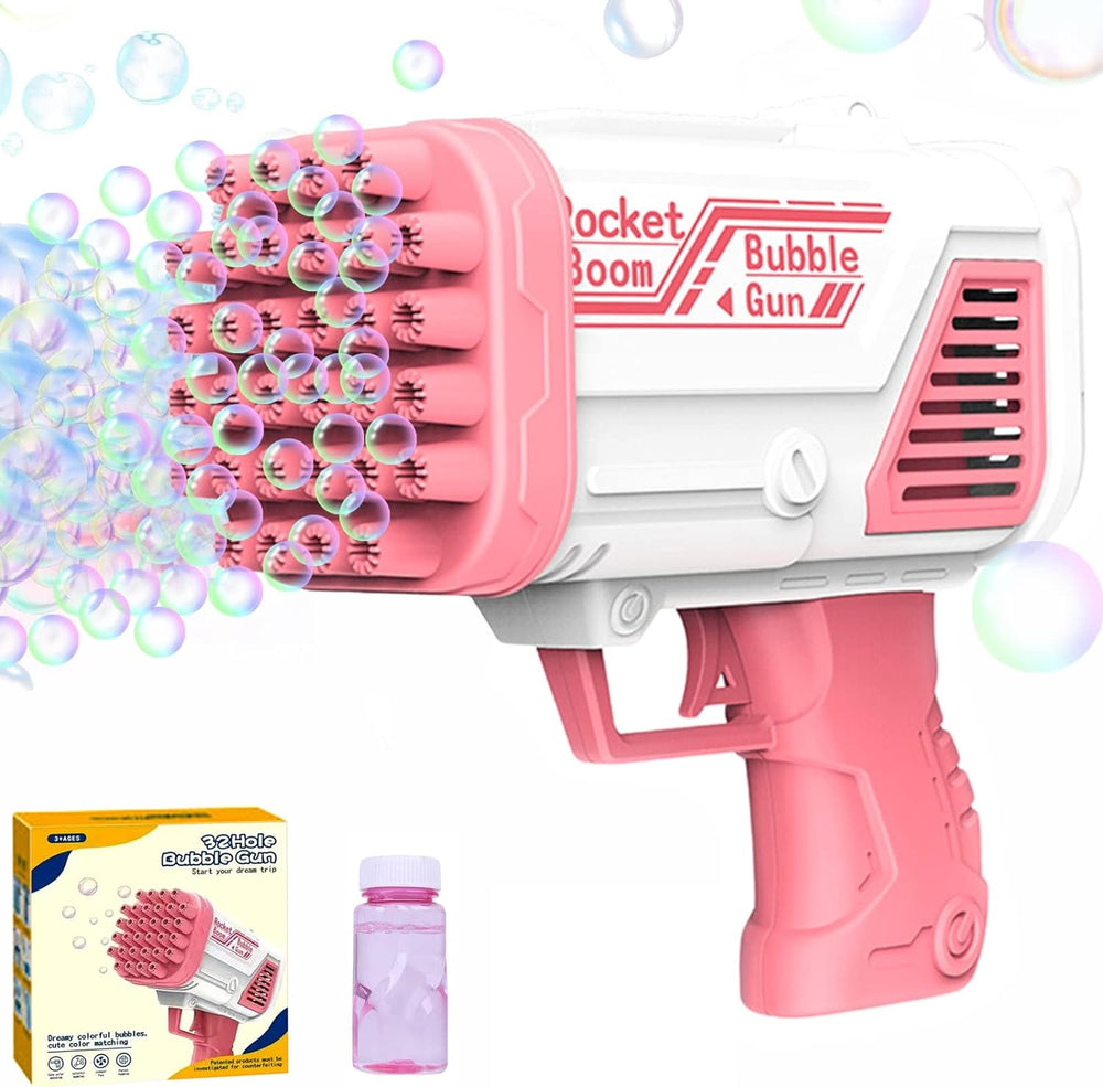32 Hole Rocket Boom Bubble Gun