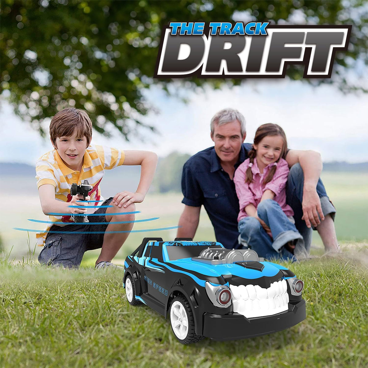 ABS 1:14 RC Ghost Skeleton Drift Car