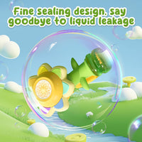 Electric Swing Seven-Color Flower Bubble Machine