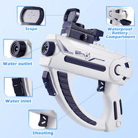 Electric Continuous Firing Space Water Gun