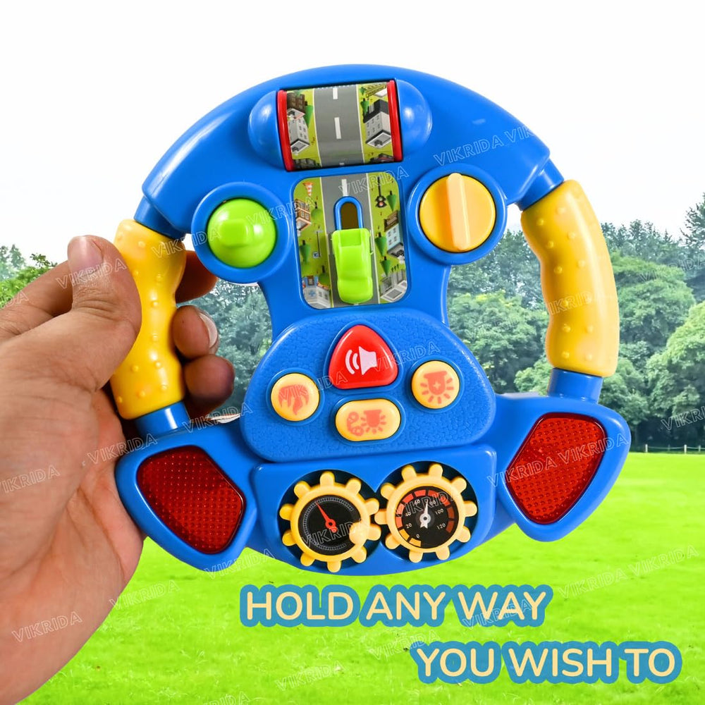 Multi-functional Battery Operated Mini Steering Wheel