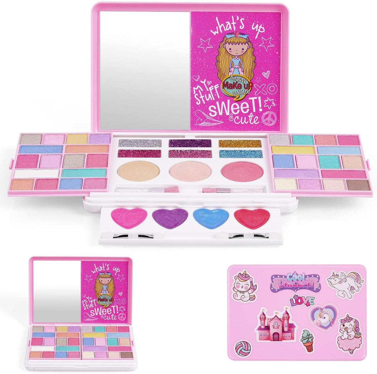 Realistic Unicorn Pretty Mini Makeup Kit