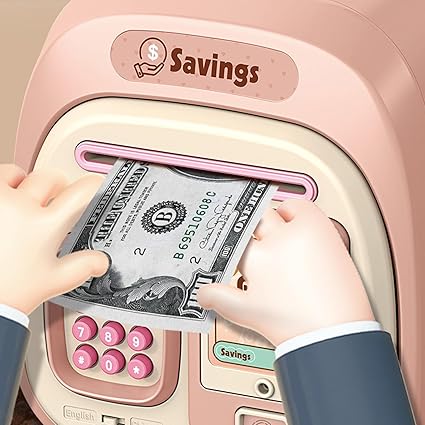 Fingerprint & Password Unlock Money Saving Box