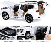 1:24 Diecast Toyota Land Cruiser SUV Model With Key