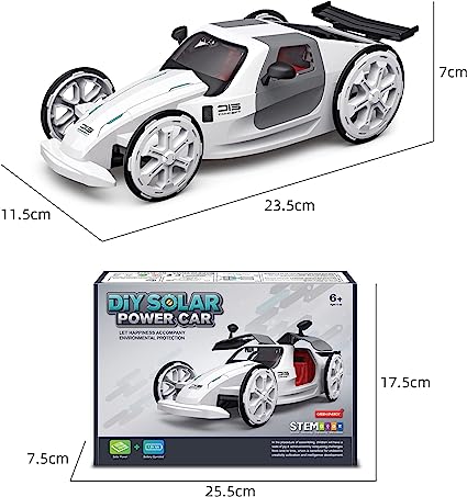 DIY Solar Power Car Model For Kids