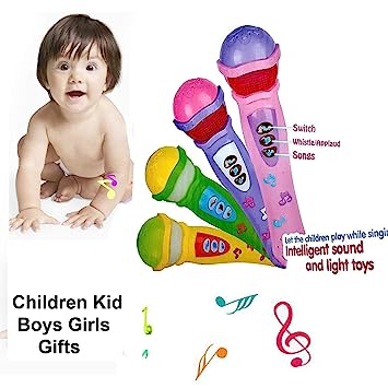 Kid Toy Microphone With Music And Lights