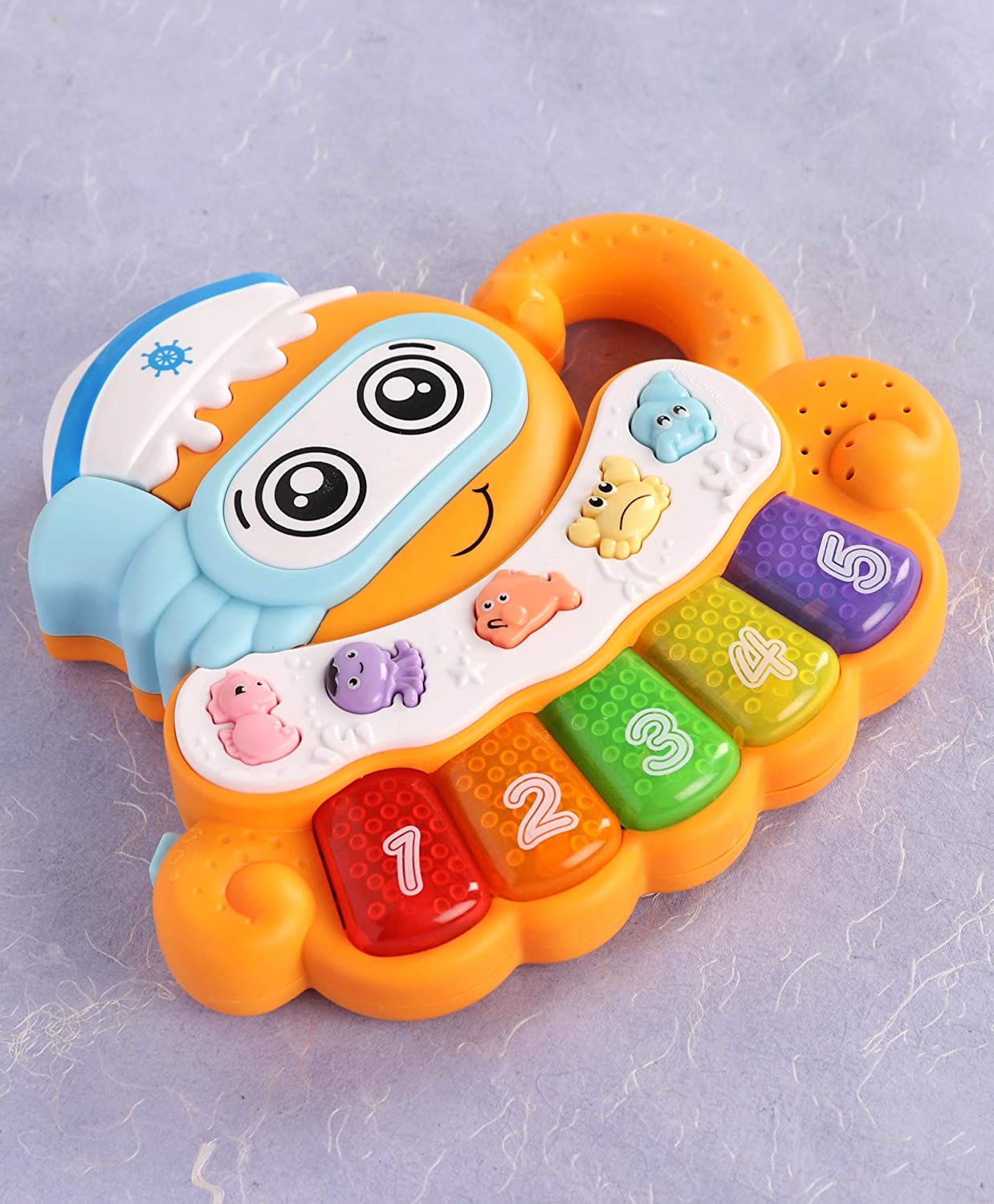 Multi-Function Octopus Piano Toy
