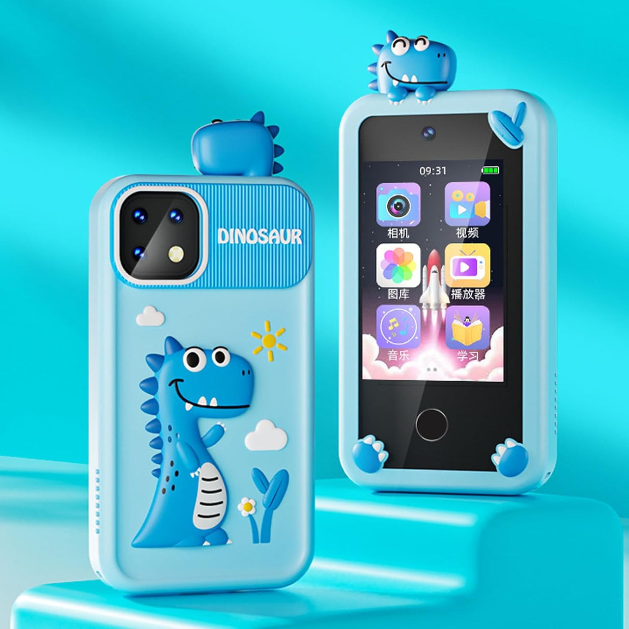 P1 Plus Kids Dinosaur Digital Touch Phone
