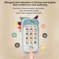 Baby's Early Educational Puzzle Mobile Phone