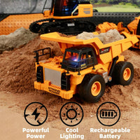 40MHz Remote Control Dumper With Lights