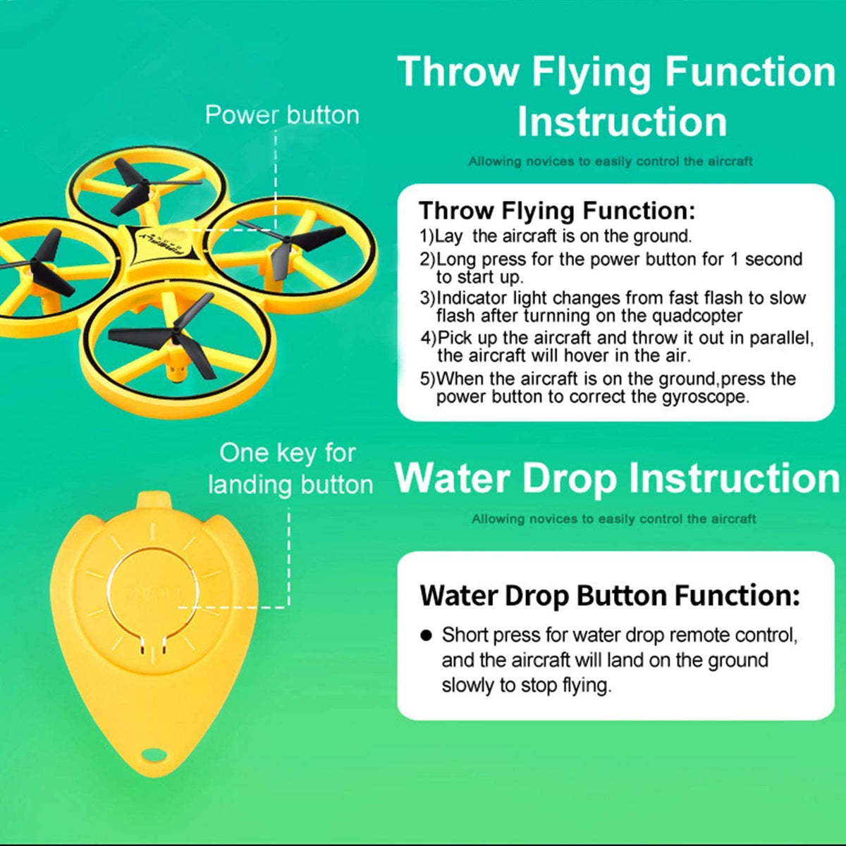 2.4G Gravity Sensor Drone Quadcopter