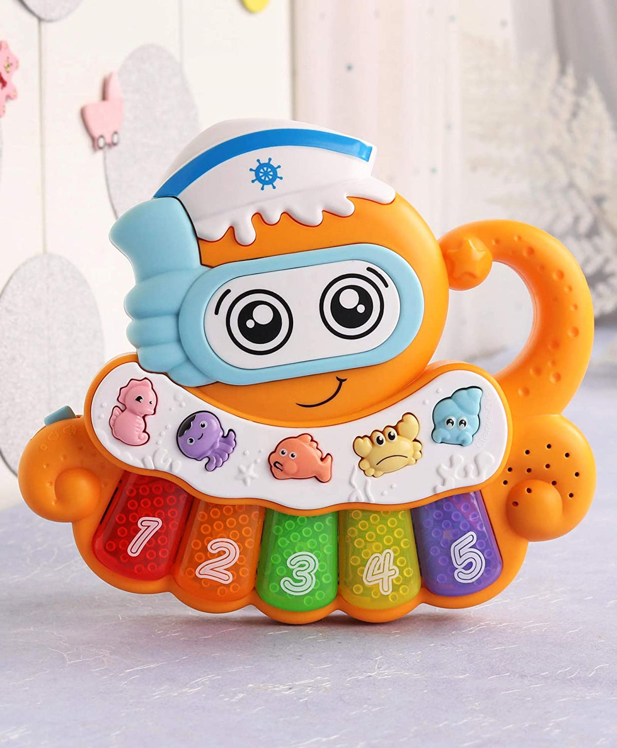 Multi-Function Octopus Piano Toy