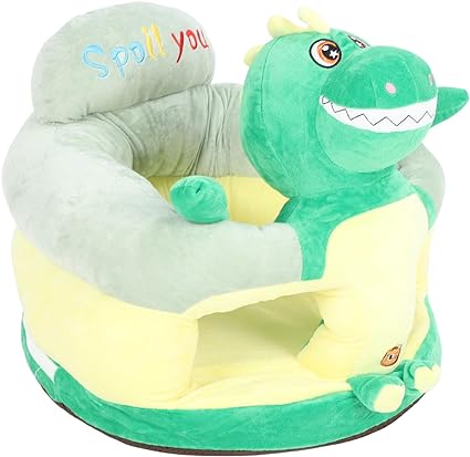 Dinosaur Design Fluffy Plush Sofa Seat For Babies