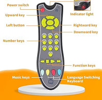 Baby Early Learning Musical Remote Toy