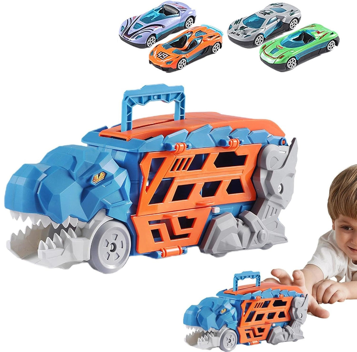 Hot Wheels ABS 2in1 Dino Ejection Truck