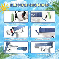 Electric Rechargeable Continuous Emission Water Gun