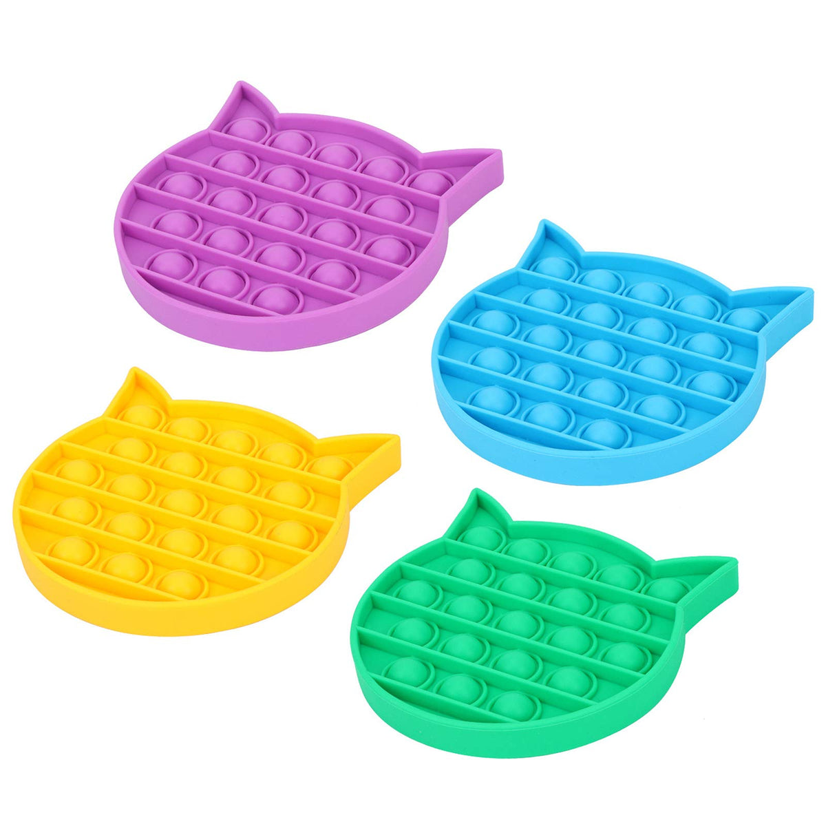 Push Pop It Bubble Fidget - Cat