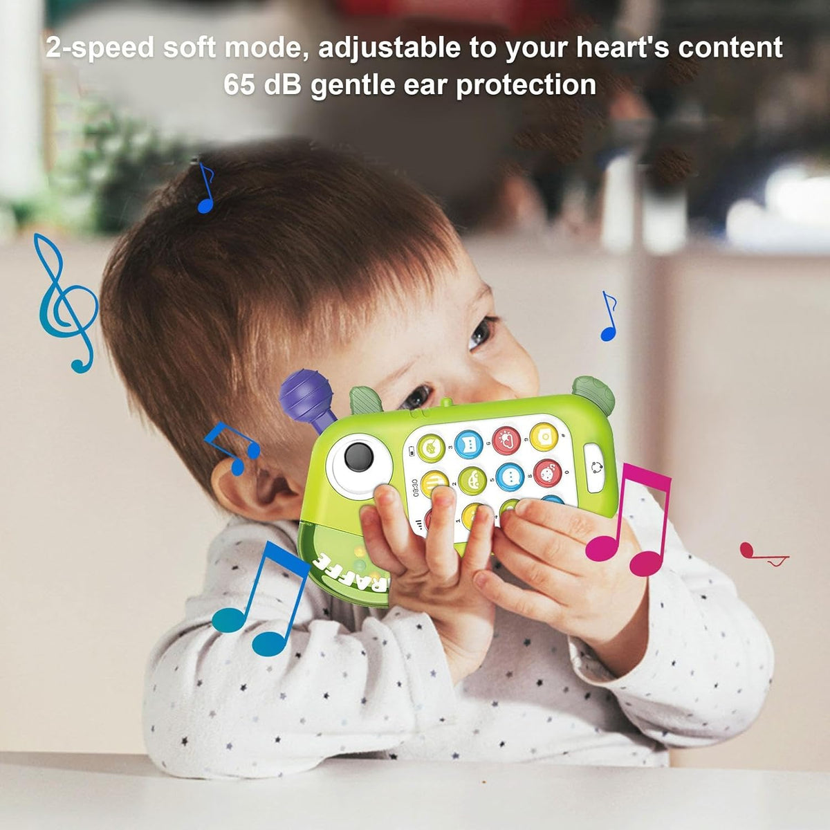 Multi-functional Baby Puzzle Phone With Light & Sound