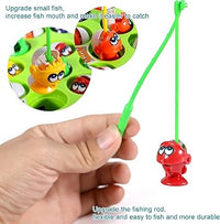 Electric 5 Players Musical Fishing Game With 45 Fish