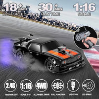 1:16 RC Dodge Drift Spray Car 