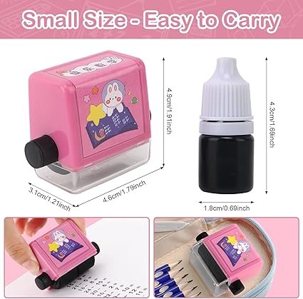 Educational Mathematical Rolling Stamp For Kids