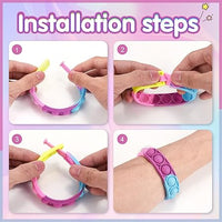 DIY Pop Fidget Jewellery Kit Toy