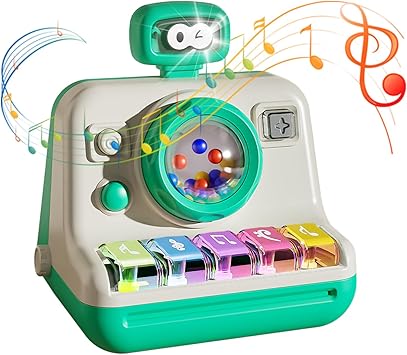 Baby Musical Camera Finger Piano With Lights